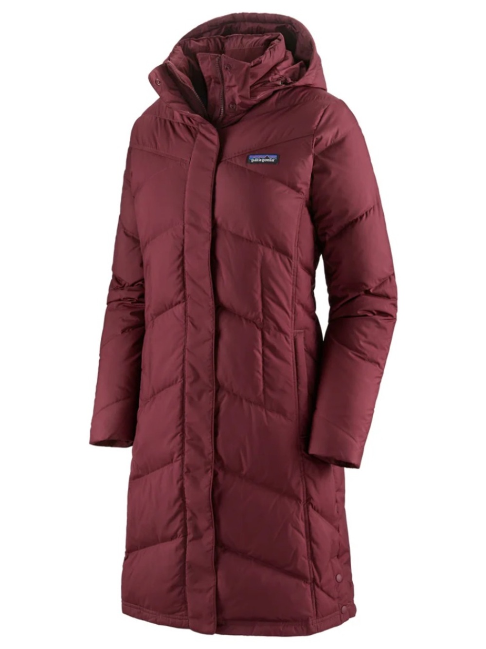 Patagonia Women's Down With It Parka — Burgundy Wine